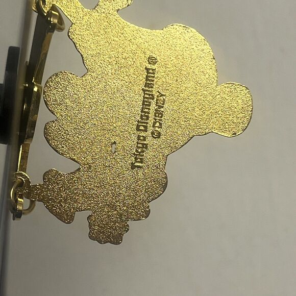 VTG Tokyo Disneyland  Halloween 2003 Mickey Mouse Ghost Dangle Japan Trading Pin - Picture 2 of 4